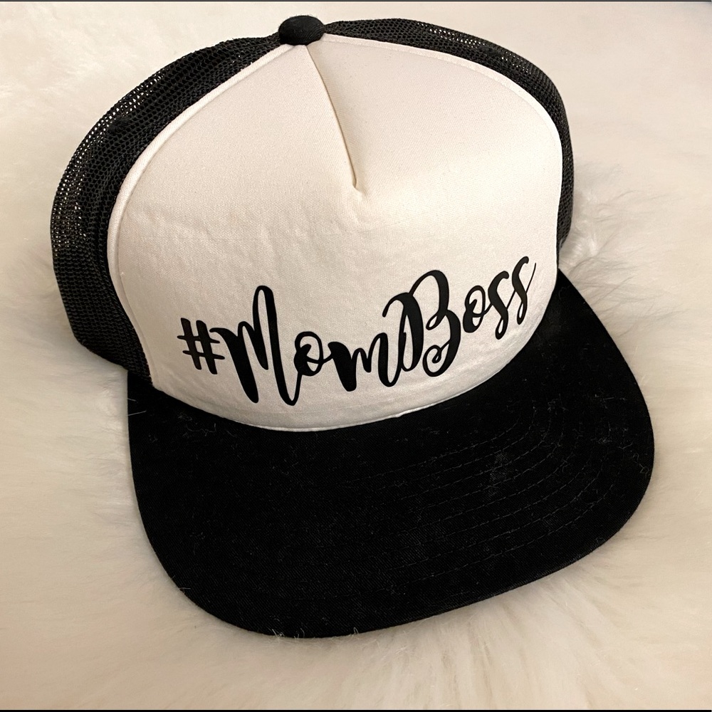 “#MomBoss” Trucker Hat